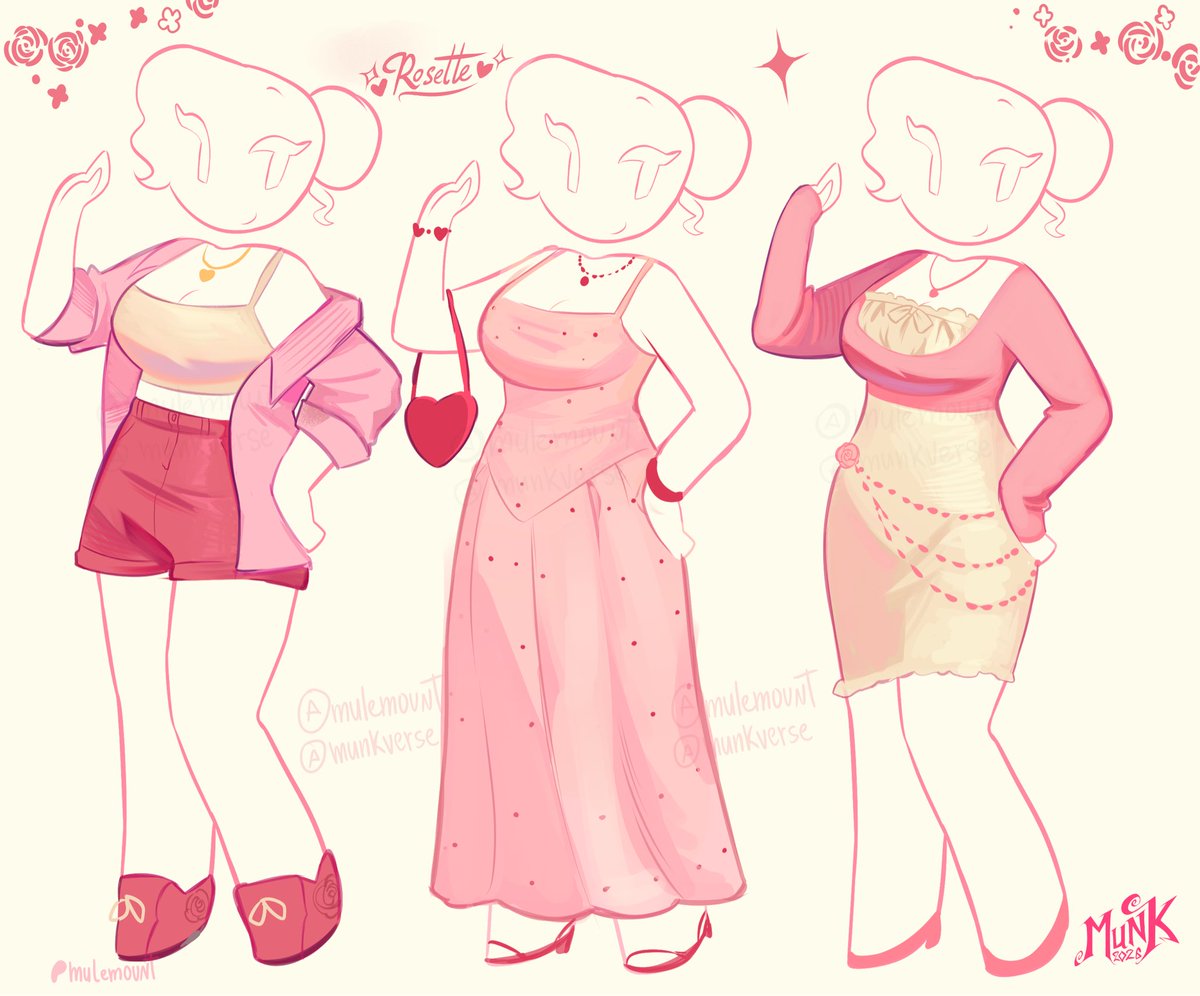 mulemount's tweet photo. Rosette outfits!! https://t.co/aCcCJ4TZeW