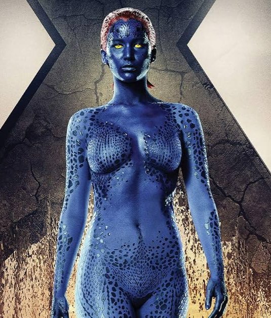 NitroVane87450's tweet photo. Jennifer lawrence played Mystique in the New X-men movies 😋🥵 https://t.co/2tytmTUbCg