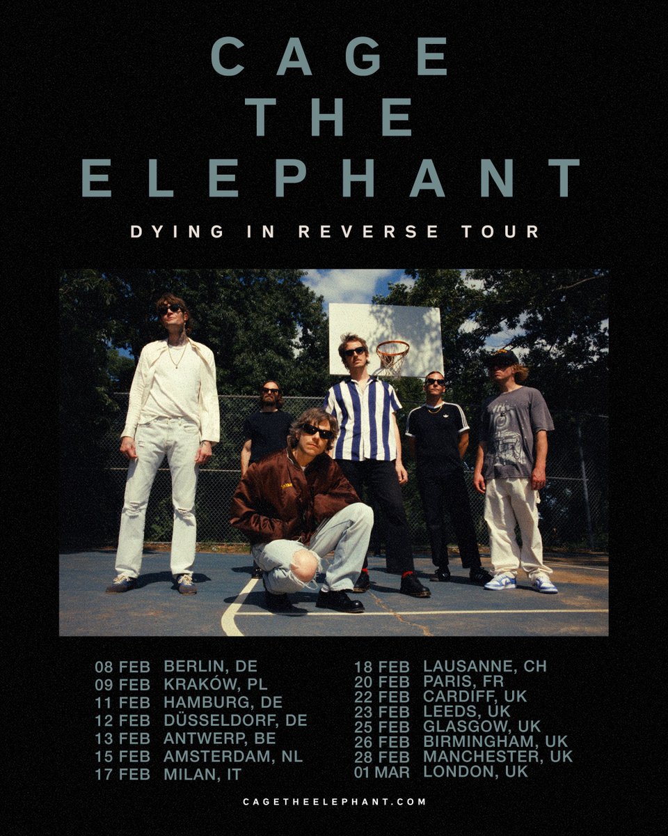 presalecodefndr's tweet photo. Cage The Elephant Tour Presale Code 2027 - Dying In Reverse Tour
🔗 https://t.co/Y5A9NkK3EL
#show #tour #event https://t.co/JWJQEYNuIB