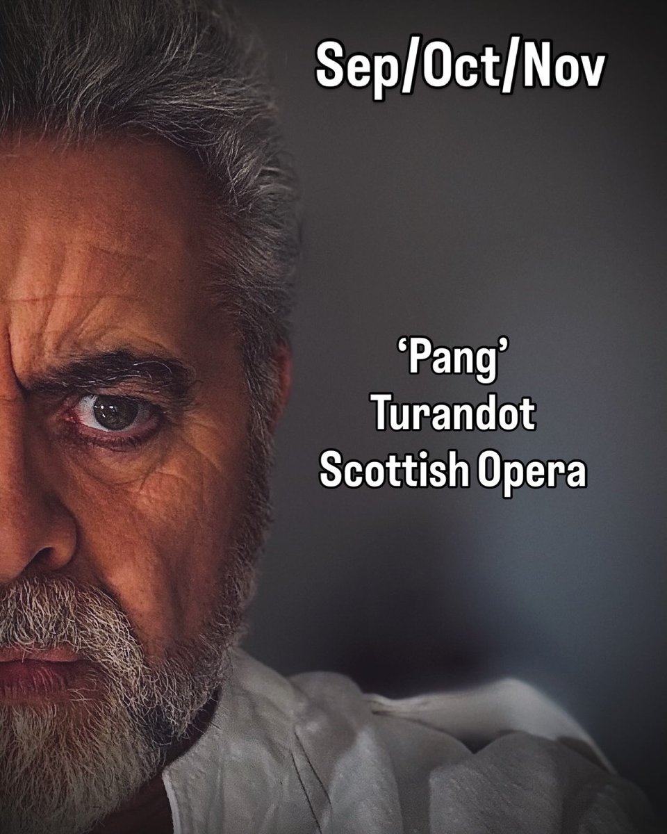AledHall's tweet photo. Nawr bod y tymor opera 26/27 wedi dachre,dyma beth fyddai lan i dros y tymor gyfan👍🏼😃

Now that the 26/27 opera season has started,here’s what I’ll be up to over the whole season👍🏼😃

Very happy and excited🙏🏻❤️

1st up ‘Pang’ in Turandot at Scottish Opera👌🏼 https://t.co/80sVkezh70