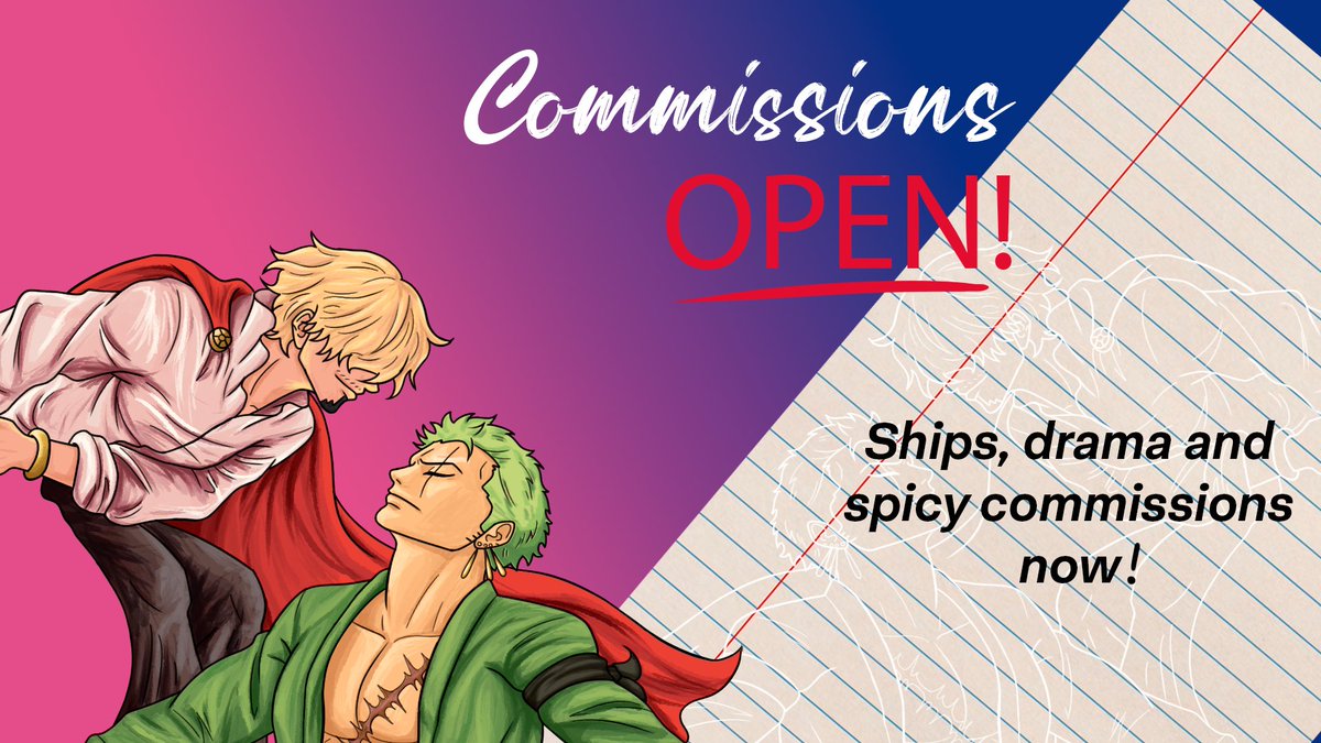 JittersJes43755's tweet photo. Lawlu "Biological Bomb" Pag 3 &amp; 4
🔥Taking commissions this september! Limited slots🔥
#ONEPIECE〜 #lawlu #lulaw #luffy #law #omegaverse #ABO https://t.co/xwW5reJXwt