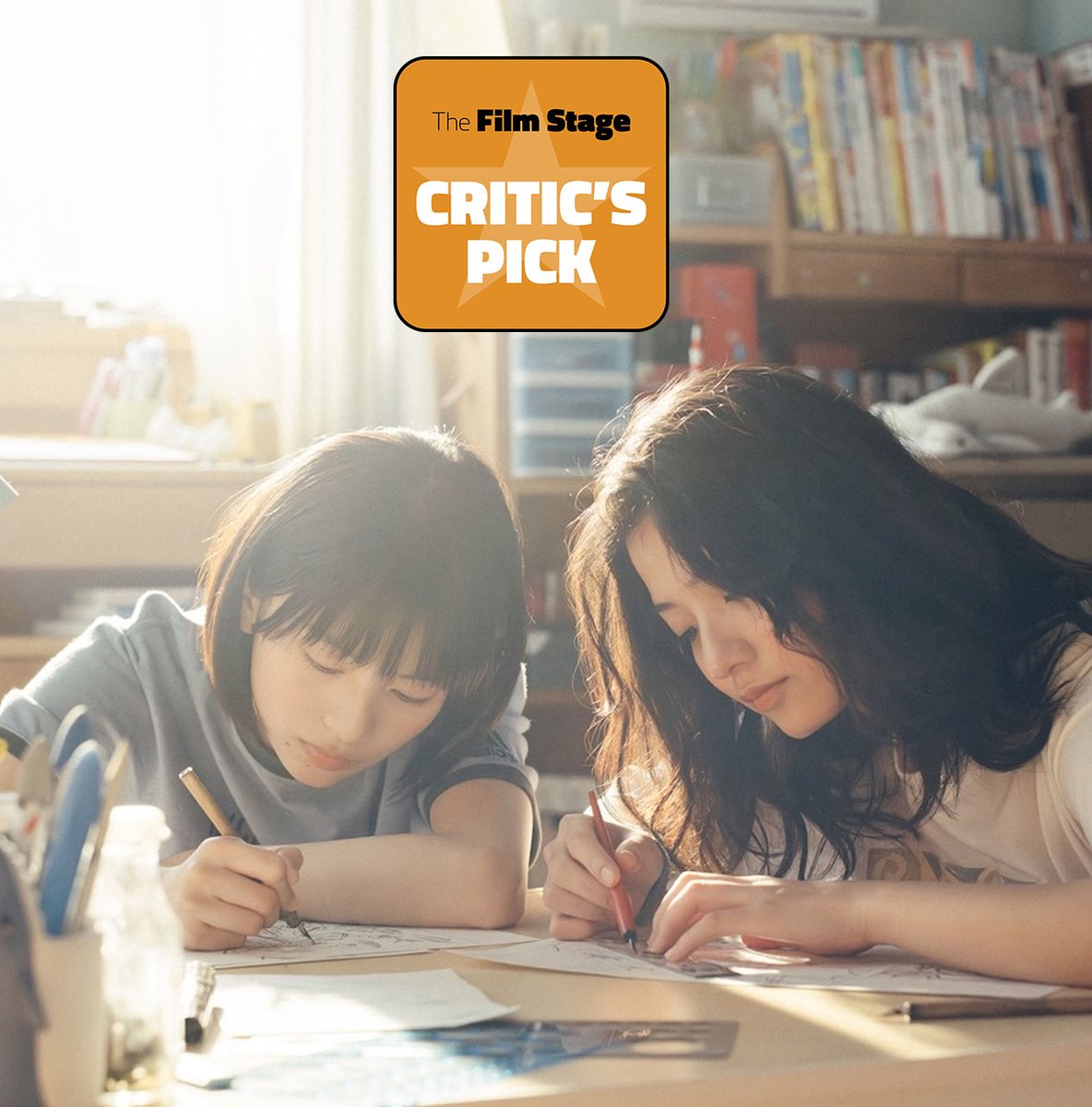 TheFilmStage's tweet photo. Hirokazu Koreeda bounces back with one of his best films, #LookBack, a soothing tale about friendship and creativity that feels in the lineage of Céline Sciamma’s #PetiteMaman.

Read @RorySeanOC's Critic's Pick review from Venice: https://t.co/iucpRY9IKb https://t.co/hBRx6N308m