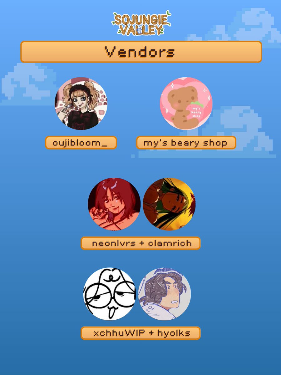 xdiz_la's tweet photo. vendor list for sojungie valley!

+our tiers are still open! reserve here or in the link in bio💗
https://t.co/zBlHIjRh9V

📅 saturday, sept. 12th, 2026
⏰ 12-5pm
📍 heuk hwa dang, ktown LA https://t.co/qUvg5Sfwot