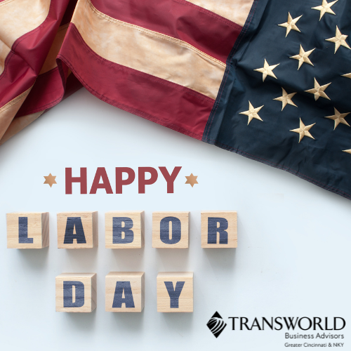 transworldcinci's tweet photo. Happy Labor Day from your team at Transworld Business Advisors of Greater Cincinnati and Northern Kentucky! 🇺🇸

Today, we recognize the hard work, dedication, and entrepreneurial spirit that keep our businesses and communities moving forward. We hope everyone enjoys a safe,... https://t.co/koMNOlGUa7