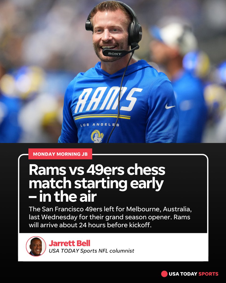 usatodaysports's tweet photo. The NFL is staging its furthest game yet from the U.S. and the teams involved in the game are using different timelines for preparation. 

@JarrettBell has more on this and other news, notes from around the league.

🔗: https://t.co/2XBXa1q2Ee

📷: Kirby Lee-Imagn Images https://t.co/fNI1O0hC6d