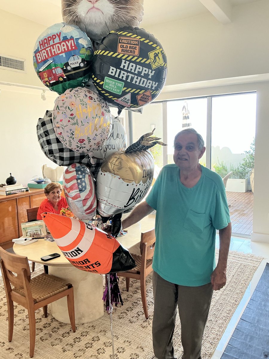 LeBatardShow's tweet photo. Happy 83rd birthday to the forever young Papi https://t.co/rwKFo7KbTB