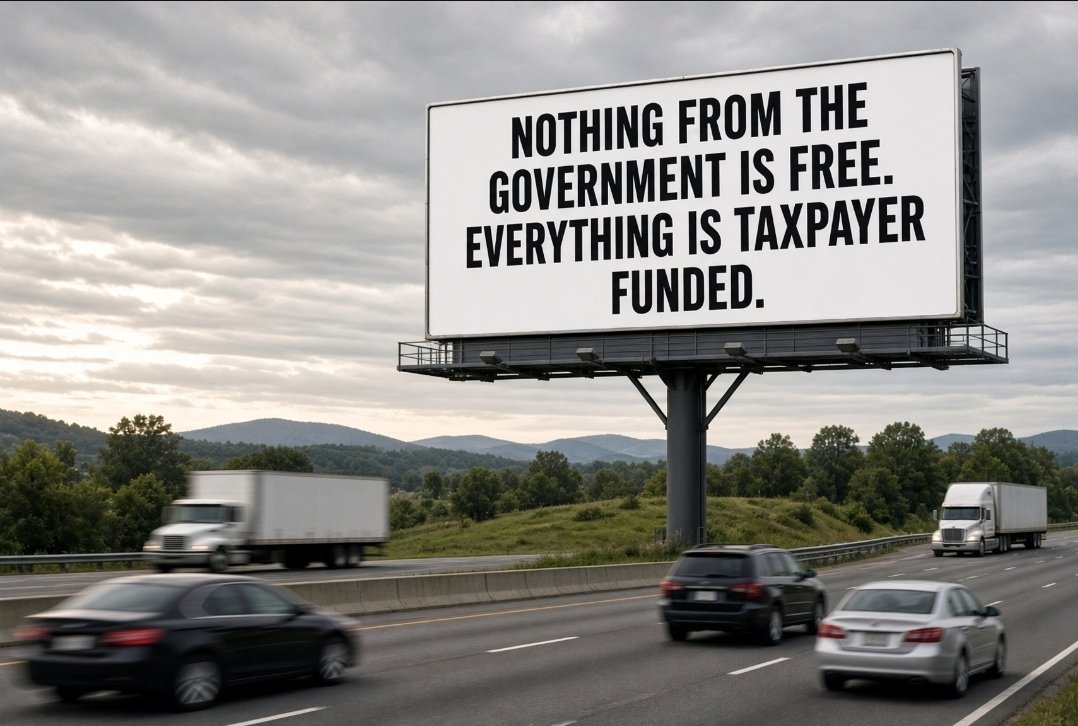 PlanetOfMemes's tweet photo. Politicians should not be permitted to say certain government services are "free."

They should be required to use the phrase "taxpayer funded." https://t.co/jokh2GDmm5