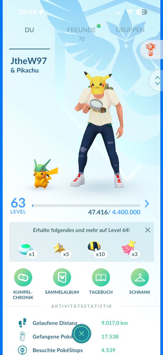 jthew97's tweet photo. @PokemonGOdeu Team blau 😎 https://t.co/PhXuKkLrpj