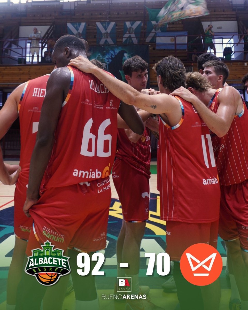 AlbaceteBasket's tweet photo. Otra victoria más y en casa…🏠✨
Gracias a todos los aficionados que hoy os habéis acercado al Parque💚
#ruidoparqueruido https://t.co/eRJFORLyLm