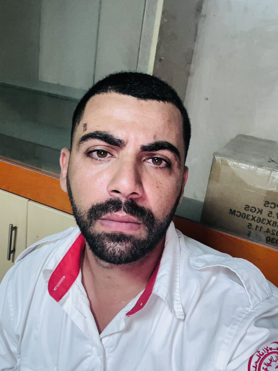abdazizmo7amd's tweet photo. I’m in the work in Al-Quds Hospital 
A very tiring day
Our presence at work is much more than our presence next to the family. They prayed for us to stay strong to continue and help us to meet our basic daily needs such as food and water 

https://t.co/C07JNySLyz https://t.co/8klsVco3gA