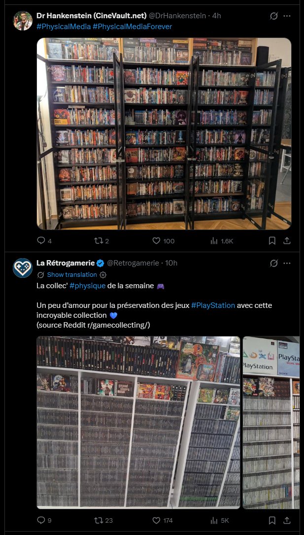 newtopic_com's tweet photo. @DrHankenstein I just saw these two back-to-back in my feed. At some point, the collection somehow turns into one enormous wall of grey, terrifying spines. https://t.co/1MUDr2XXfy