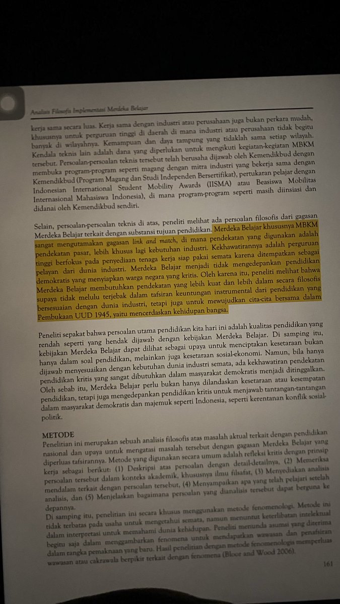 filsufsesat's tweet photo. tulisan bung frist (dosen pembimbing akademik semasa s1) soal konsep merdeka belajar https://t.co/UNjLiDJRqt