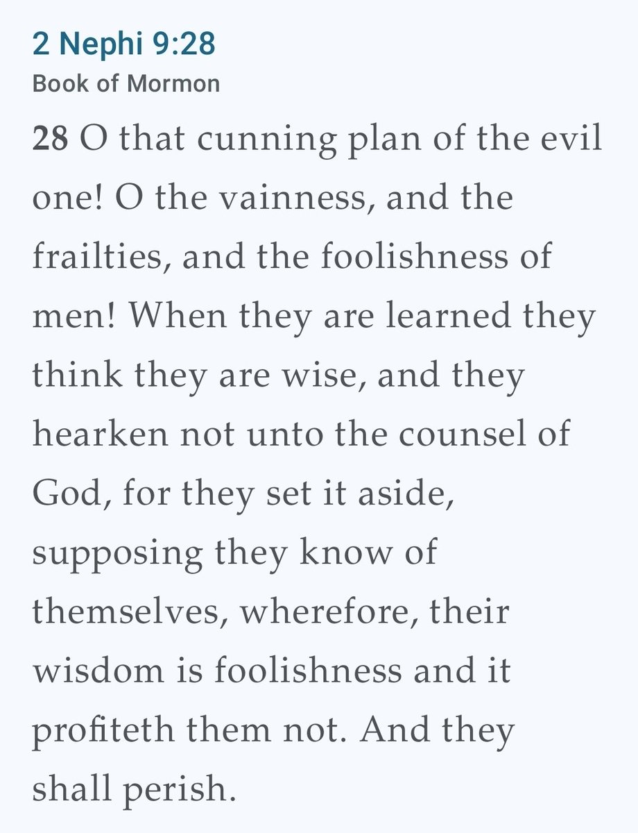 pbabinski91's tweet photo. Read this verse from the Book of Mormon and tell me a farm boy in his early 20s made this up: https://t.co/sMRX8gXuPJ