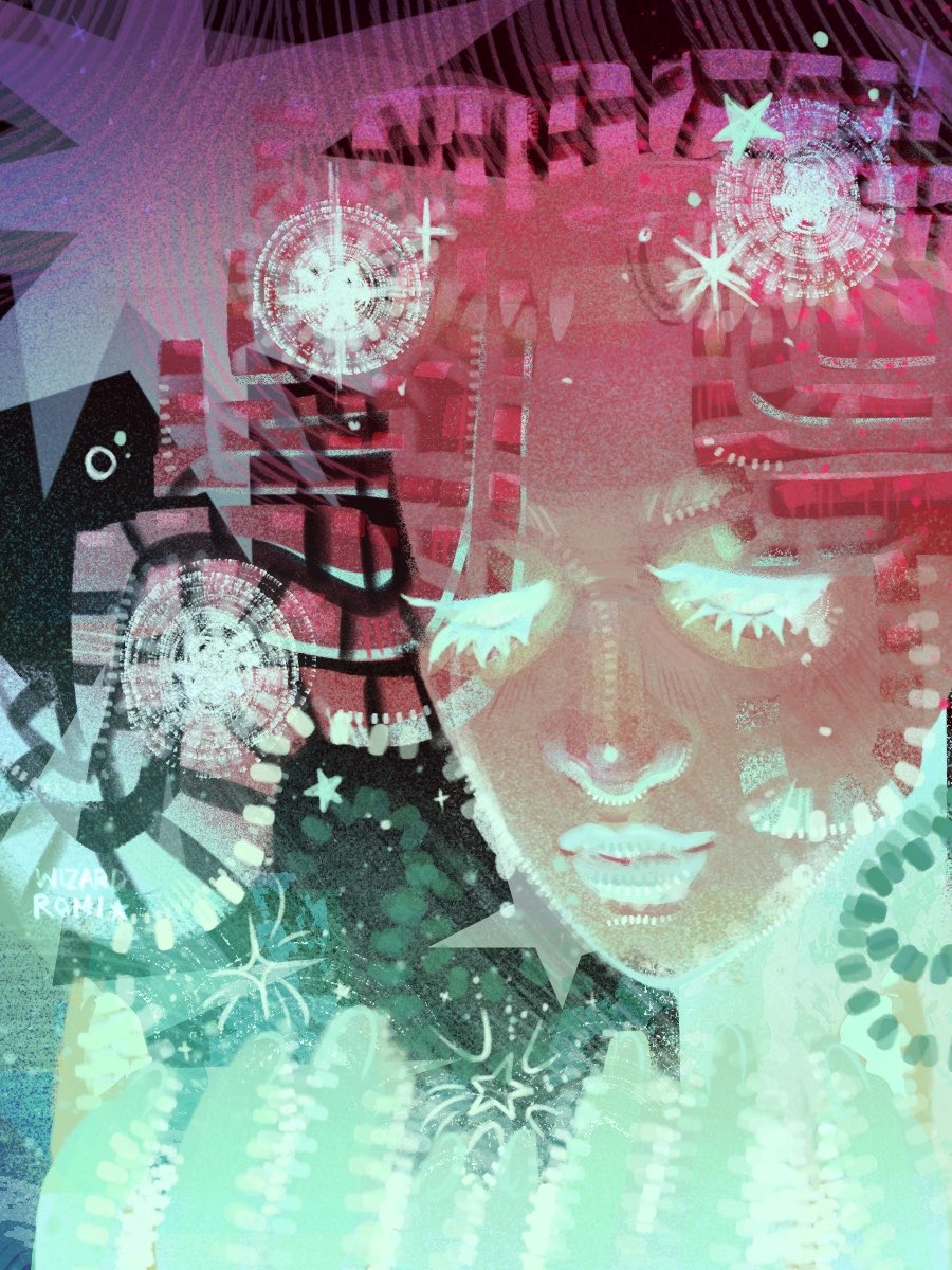 wizardromi's tweet photo. wowie zowie! doodle that got out of hand https://t.co/BSEAxTdUe7