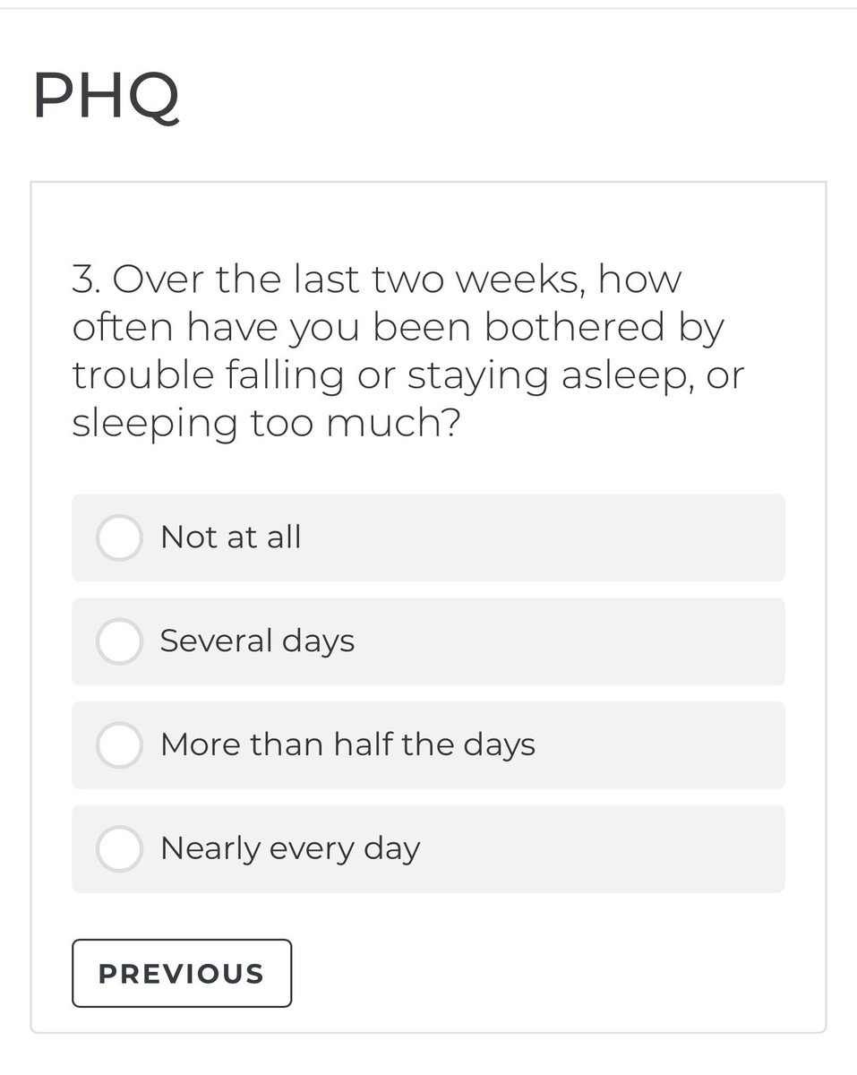Fynnderella1's tweet photo. Then you have the #PHQ9 (now 10)
This was a nine-item questionnaire (now 10) used for screen patients for depression
https://t.co/brdsJPjwnY
The nine-item Patient Health Questionnaire is a depressive symptom scale and diagnostic tool introduced in 2001 to screen adult patients in primary care settings. The instrument assesses for the presence and severity of depressive symptoms and a possible depressive disorder. The PHQ-9 is a component of the larger self-administered Patient Health Questionnaire, but can be used as a stand-alone instrument.