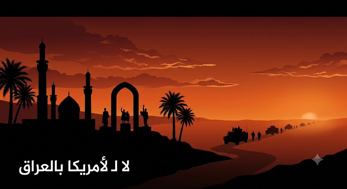 9ror26's tweet photo. #لا_لأمريكا_بالعراق https://t.co/SmGypitKMW