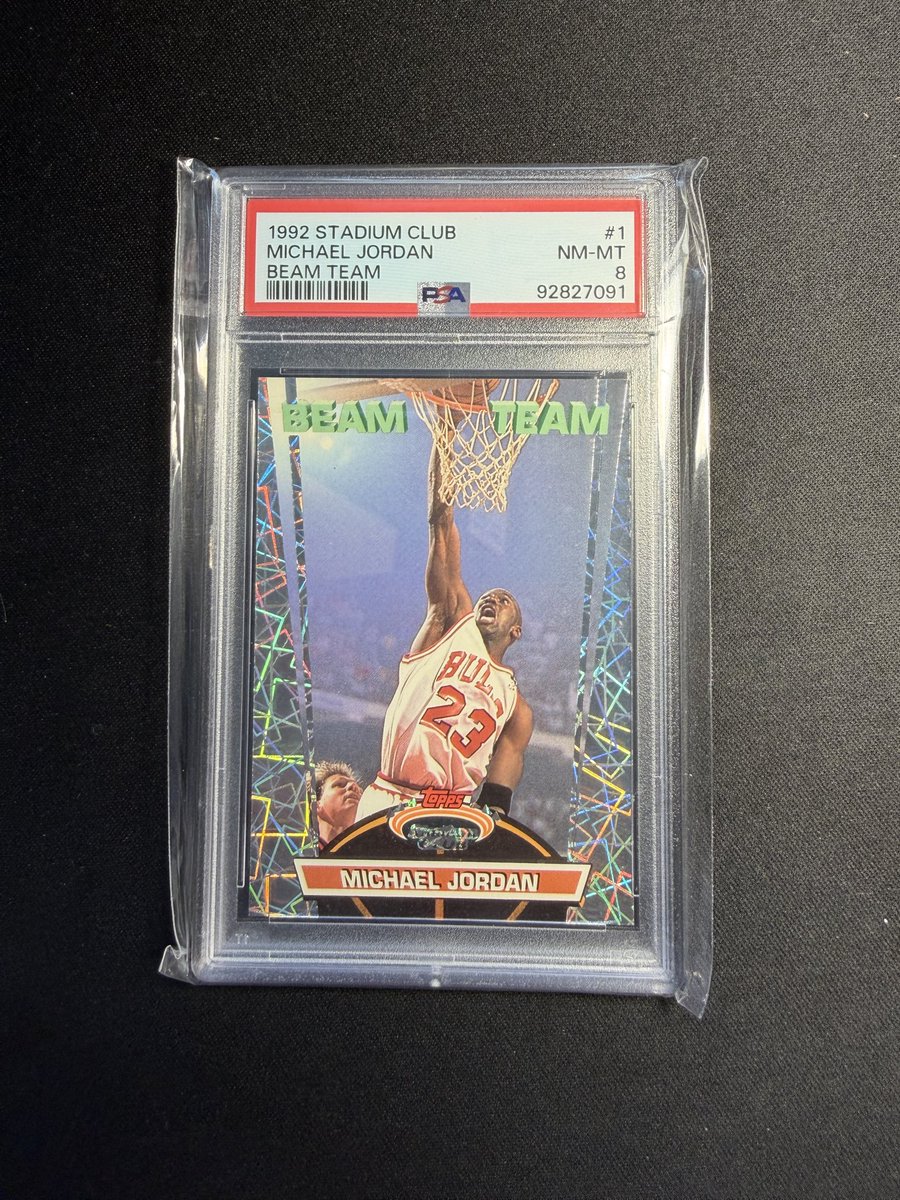 ronniegcards's tweet photo. 1992 Michael Jordan beam team psa 8

$2400 shipped https://t.co/E3z8rUNEbb