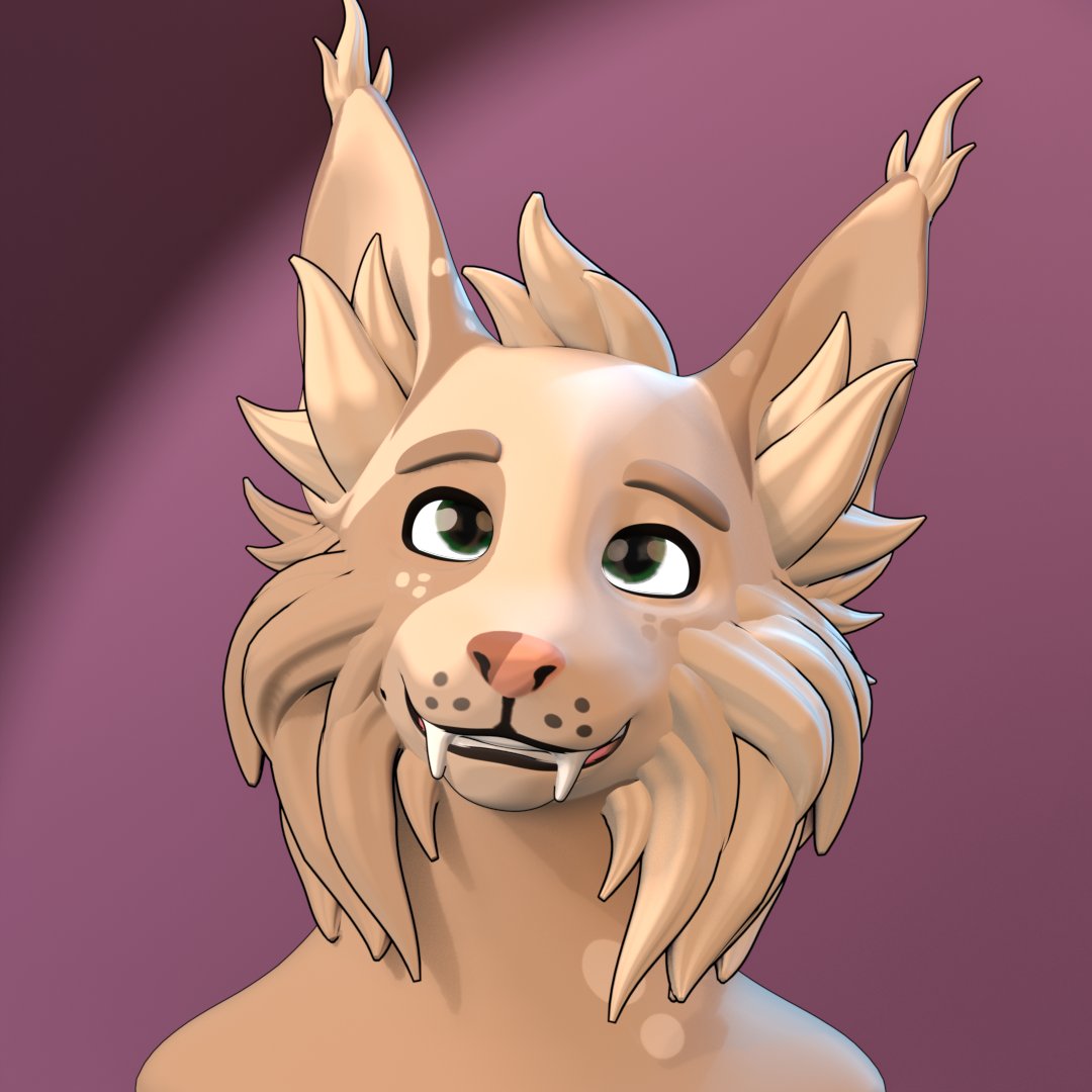 Volpaccino's tweet photo. I have been learning Blender!

Model and animation by me, Noi belongs to @BoredSab_ https://t.co/1wMZwTvpPH