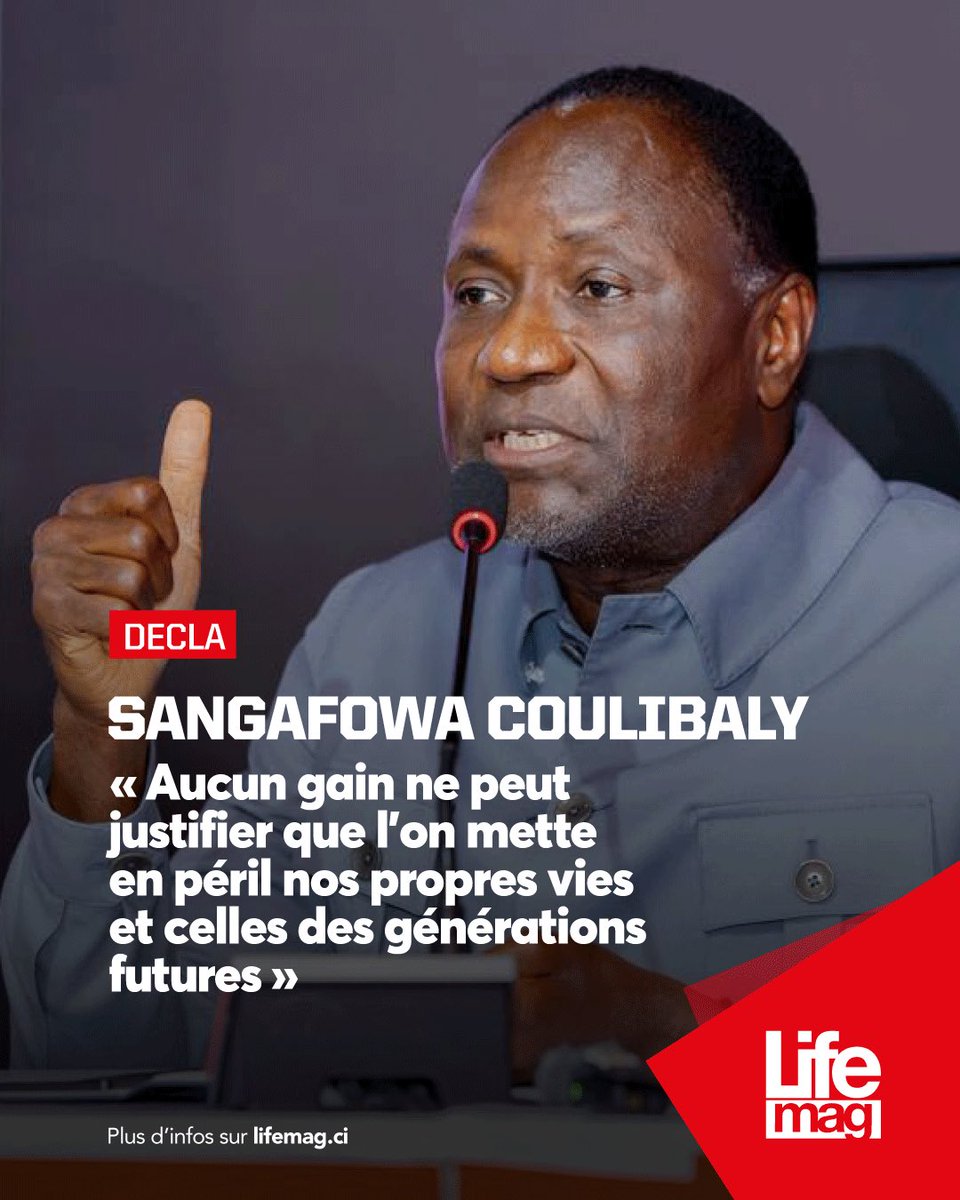 LifeMagazine_CI's tweet photo. #DÉCLA 🔴 Orpaillage illégal : Mamadou Sangafowa Coulibaly, le Ministre des Mines, du Pétrole et de l’Énergie, à Aboisso🇨🇮
« Aucun gain ne peut justifier que l’on mette en péril nos propres vies et celles des générations futures »
#lifemagci #SangafowaCoulibaly #OrpaillageIllégal https://t.co/Y7Ut98Cllc