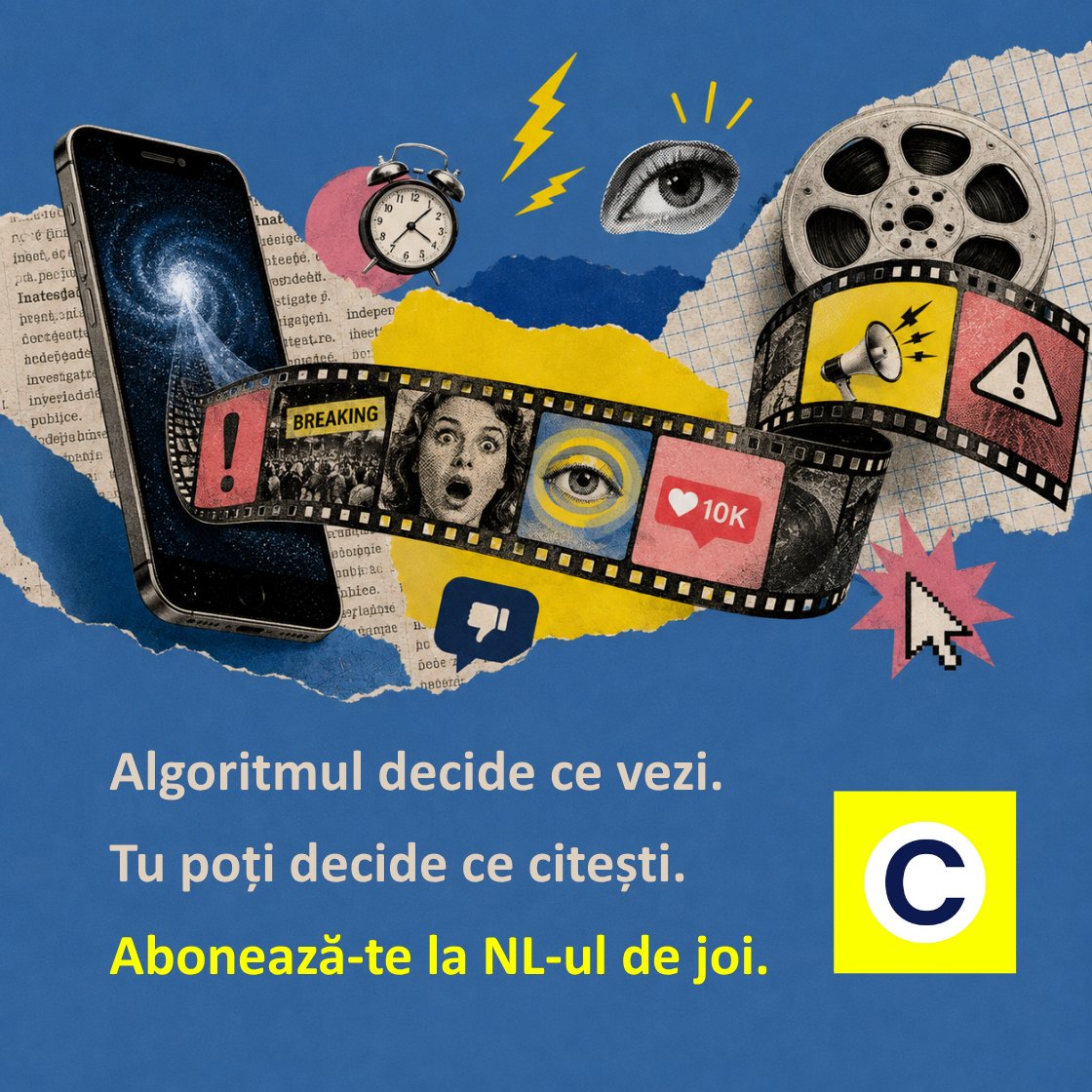Context_ro's tweet photo. Internetul îți dă mii de #informații. Dar pe care merită să le citești? 🤔

🔎 În fiecare joi, Newsletter-ul Context face puțină ordine în zgomot: #investigații, explicații și materiale importante din #presă.

🔗Abonează-te la #newsletter aici: https://t.co/4inoj1VikX https://t.co/MaxZ1hvZSs