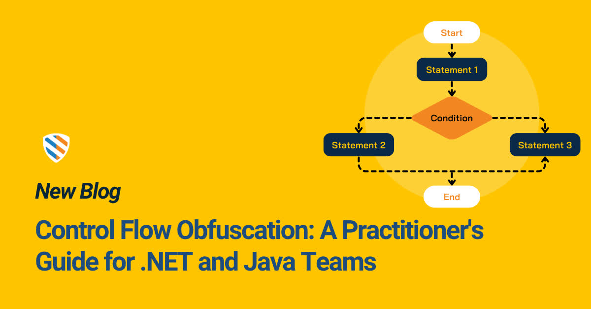 PreEmptive's tweet photo. How readable is your .NET or Java code after decompilation?

Our guide explains how control flow obfuscation disrupts analysis and where it fits in a layered protection strategy: https://t.co/hTIgwDIcfL https://t.co/ykN7NwX5PM