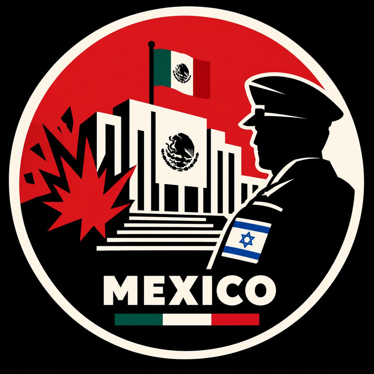 PamphletsY's tweet photo. 🚨🇲🇽 2001 — A Month before 9/11:

Mexico's Congress was Attacked by IDF Special Forces.

Col. Gersson Smecke and another Israeli were Arrested, caught with High Grade Explosives + Pakistani Passports... https://t.co/h387NnqRxY