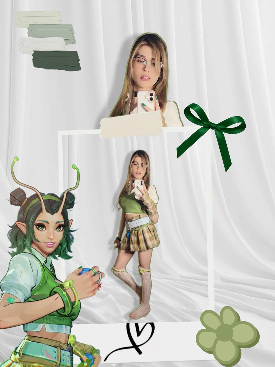 AlineeTTV's tweet photo. Amigos reúnanse 💚🍃 Mantis ESU Cosplay https://t.co/b0Uda0uR2G