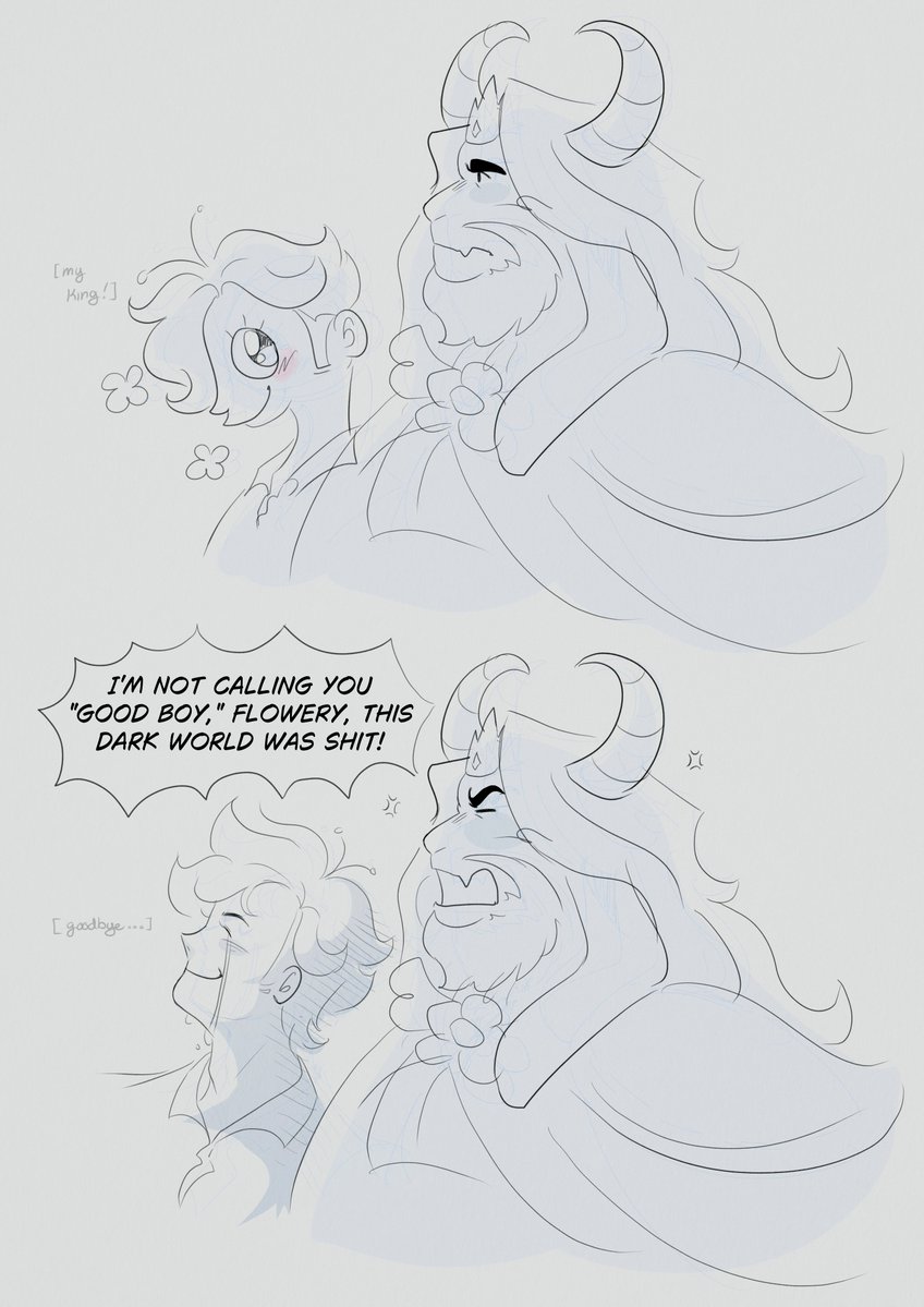 khairosclerosis's tweet photo. i overthink posting too much random bullshit go
#deltarune #flowery #asgore https://t.co/9vYHFEuwxw