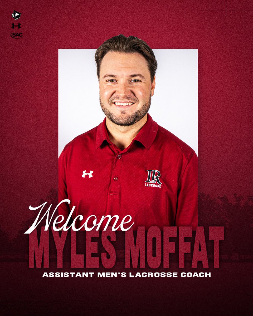 LRUMLAX's tweet photo. We’d like to welcome Myles Moffat back to the squad as an assistant coach‼️

He joins the team following a year as an assistant at Catawba. 

🔗 https://t.co/k1qmprZim8

#GOBEARS | #BetweenTheBricks https://t.co/vrSHogPzXF