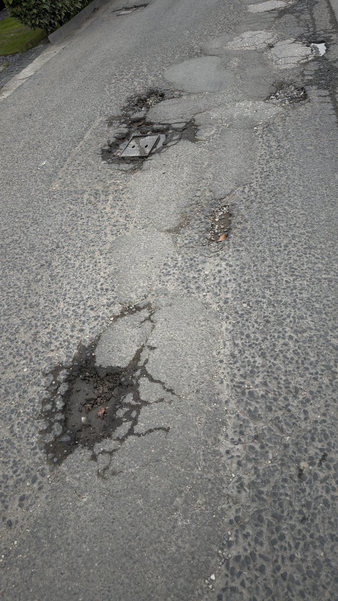 mAhtke's tweet photo. @PeelPorts @Novelis more potholes! The way the Lorry’s go over these and shake the houses causing damage. I don’t understand how you can’t both fix the road. This is serious and detrimental to the area. Cars, house and pedestrians are at risk of these potholes! https://t.co/QV1adGDCrD