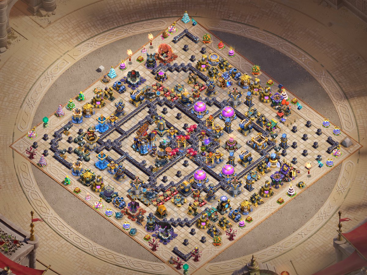 ClashBasess's tweet photo. New TH18 Legend League Base! π‘οΈ
Features a strategic Corner TH design. Built strictly as an Anti-3-Star layout to perfectly protect your trophies! π
Link: π
https://t.co/egl1pKFprb
#CoC #TH18 #LegendLeague #CornerTH #Anti3Star https://t.co/G3xaw79WWN