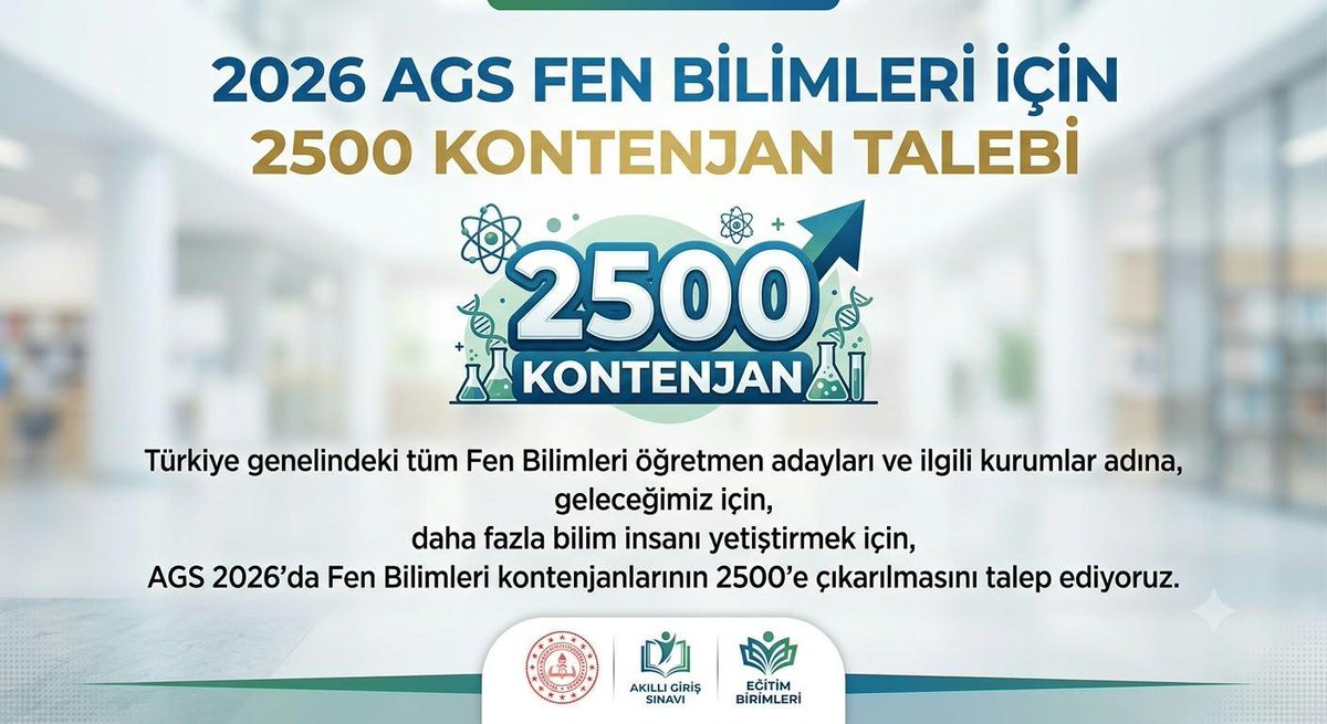 serenzt6's tweet photo. Çocuklara feni sevdirecek alanında uzman fen bilgisi öğretmenleri şart. Öğretmenlik bile okumayan ücretli öğretmenleri sınıflara sokup bu ülkenin çocuklarına bilimi öğretemezsiniz. 
#fenbilgisi2500kontenjan

@Yusuf__Tekin @RTErdogan @tcmeb @oktay_saral https://t.co/pzLp3udtRR