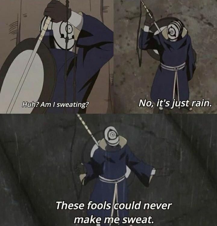 NarutoDaily_'s tweet photo. One of the coldest lines in anime https://t.co/gGCZAEqJuM