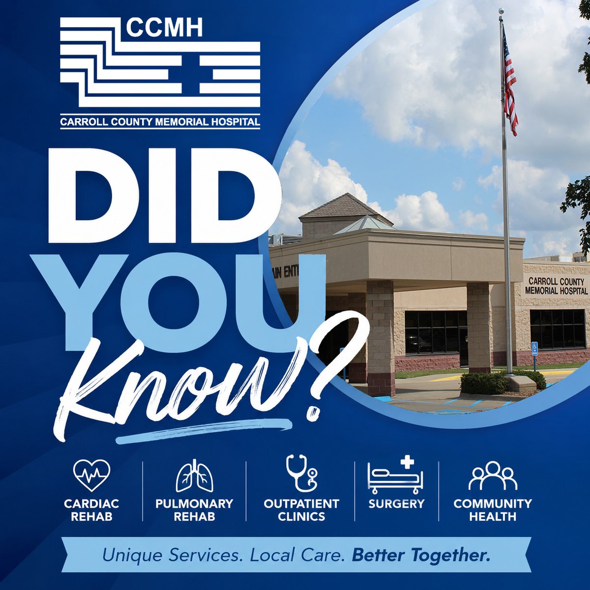 CCMHMo's tweet photo. Did you know that patients at CCMH have access to a dedicated team of hospital-based physicians who help provide high-quality inpatient care close to home? For about 2 years now, CCMH has partnered with Gates Hospitalist Group. https://t.co/HMXNFASOs6 https://t.co/UILEu6fZAH
