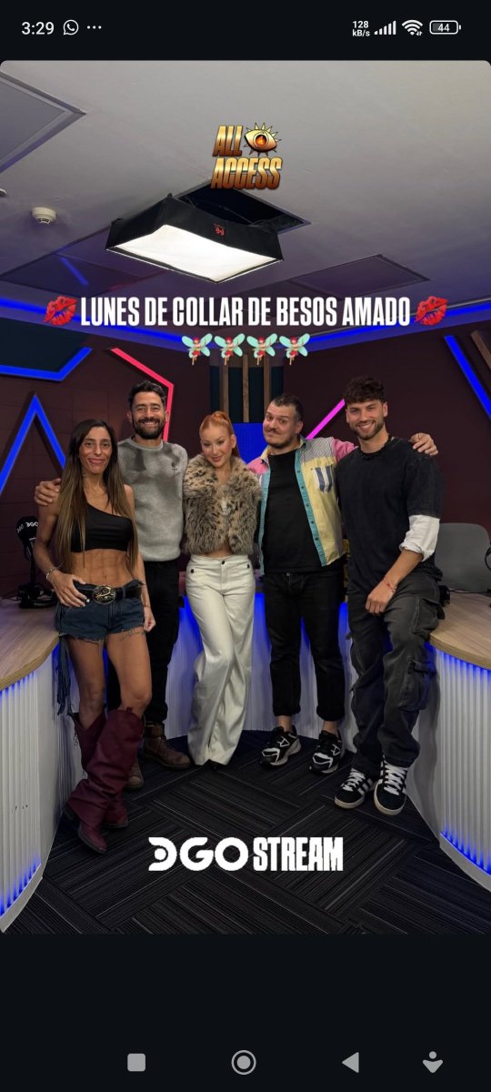 zarzamagali9's tweet photo. Paso por All Access.
Gracias por acompañar 🙌
🧚🏻♀️🩷💋
.
.
@SteffyPereiira @DGO_Latam
#ejercitodehadas #GranHermano
#dgostreams #telefe https://t.co/Gl9sIbOVqu