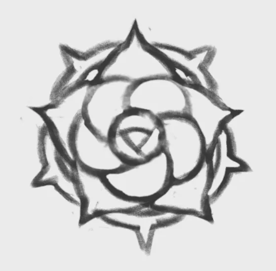 SolidiusJake's tweet photo. experimenting with some more logos. I really like the skull, but there aren't any humans in this project... https://t.co/wXUh1V4XlM
