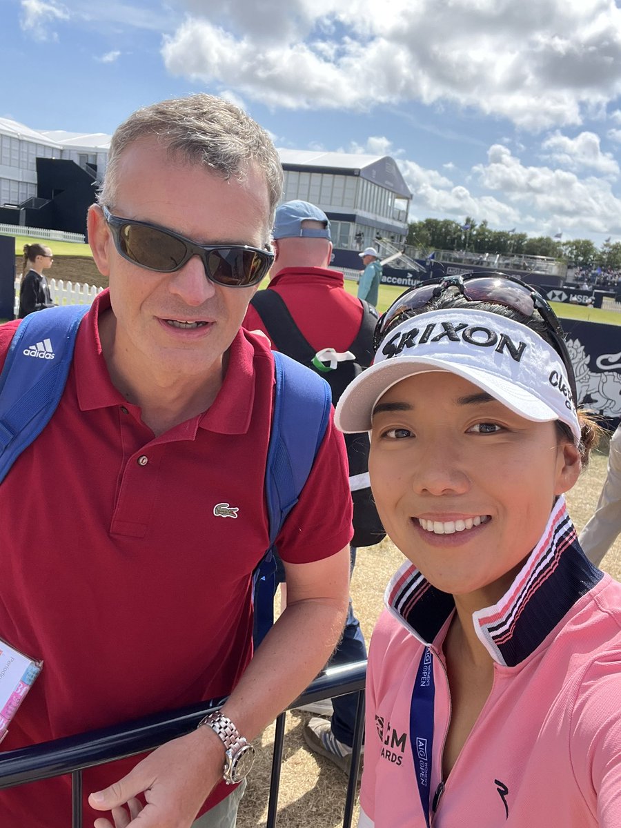 numbercroucher's tweet photo. @kclairerogers Jenny took this one for me. As you can see she’s far more photogenic and knows how to take a good selfie. Nelly’s a great player and I’m sure she was glad to help https://t.co/iScBnQIhz6