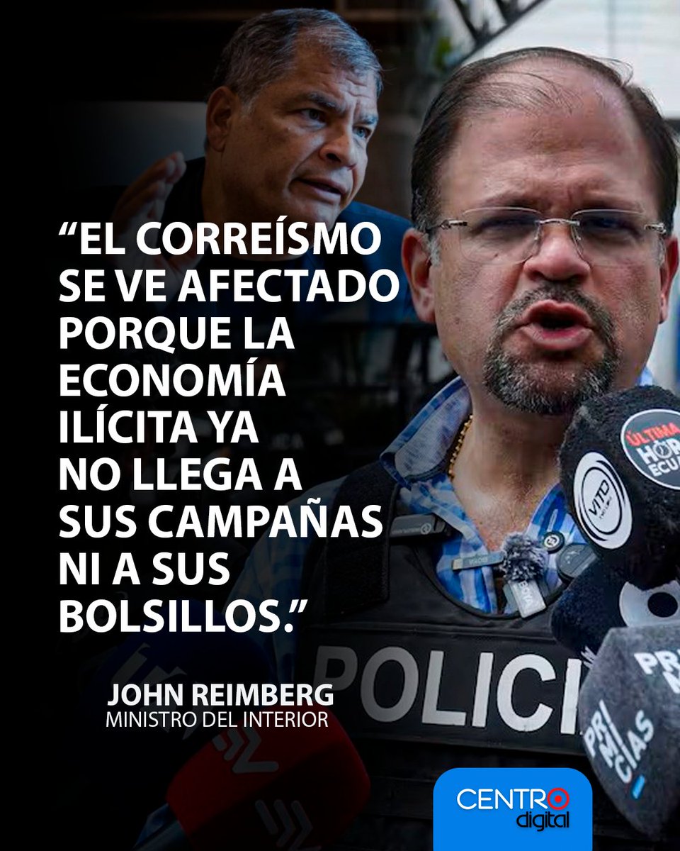 radiocentroec's tweet photo. #ATENCION | El ministro del Interior, @JohnReimberg, aseguró que se ha registrado una disminución en la salida de embarcaciones rápidas utilizadas para transportar droga desde Ecuador. 
 
Los detalles➡️ https://t.co/GDYnDN8i5H https://t.co/HKR8sVPSJX