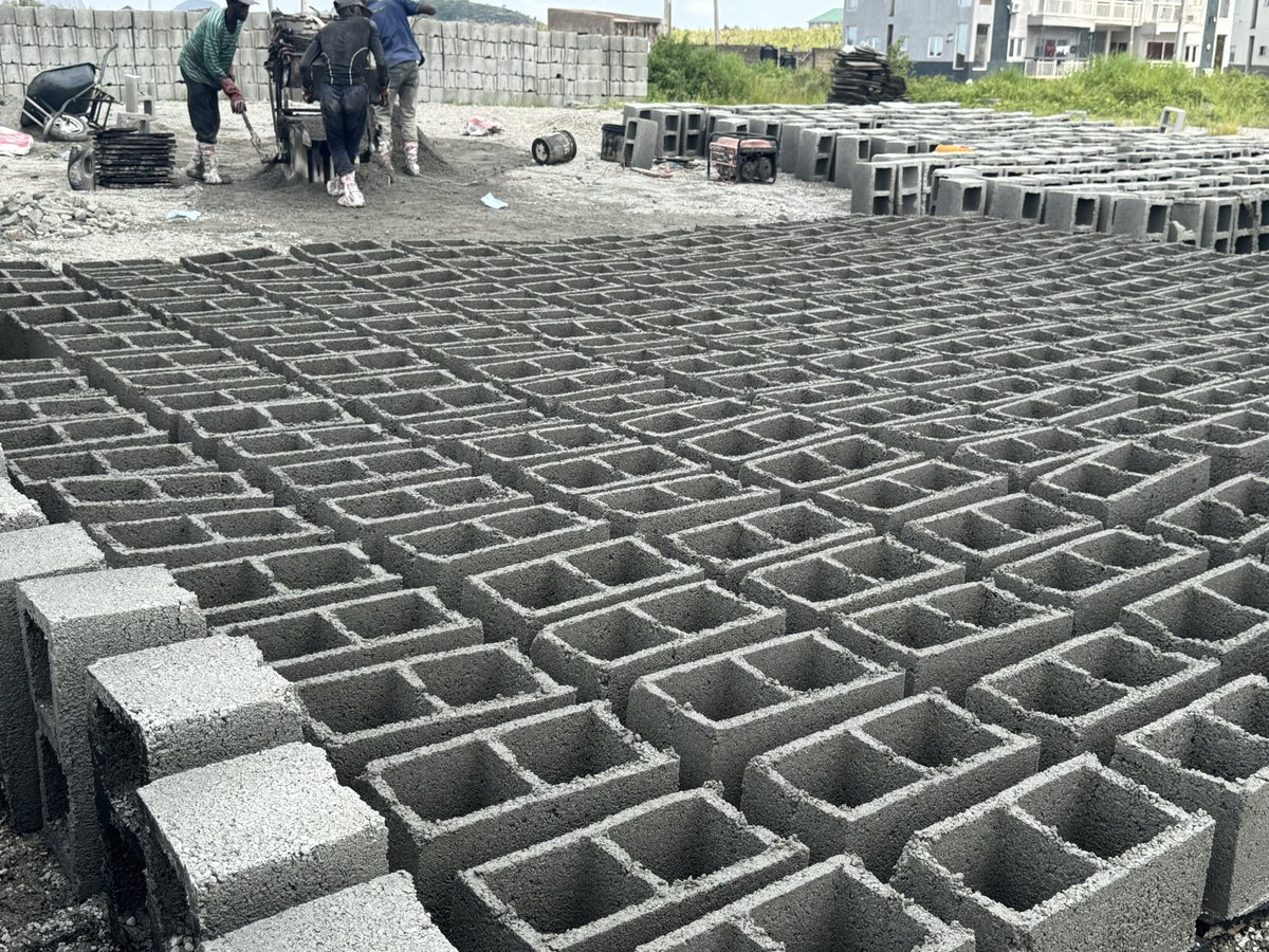 sadiqGsadiq's tweet photo. Please retweet my business. Thank you. 

I and a friend have a company named Rocksolid, a blocks and interlocks manufacturing company in Abuja. 

We produce high-quality interlocking blocks and concrete blocks, and are ready to supply large-volume contract orders in the thousands.

We are fully equipped to handle large-scale contracts, having already successfully completed such projects with consistently high-quality results.​​​​​​​​​​​​​​​​​​​​​​​​​​​​​​​​​​​​​​​​​​​​​​​​​​

Prefer convenience? We deliver premium products straight to your site, or set up and manufacture the blocks right where you need them. Yes we are that flexible. 

Main site is in Abuja but we render our services anywhere in Nigeria.