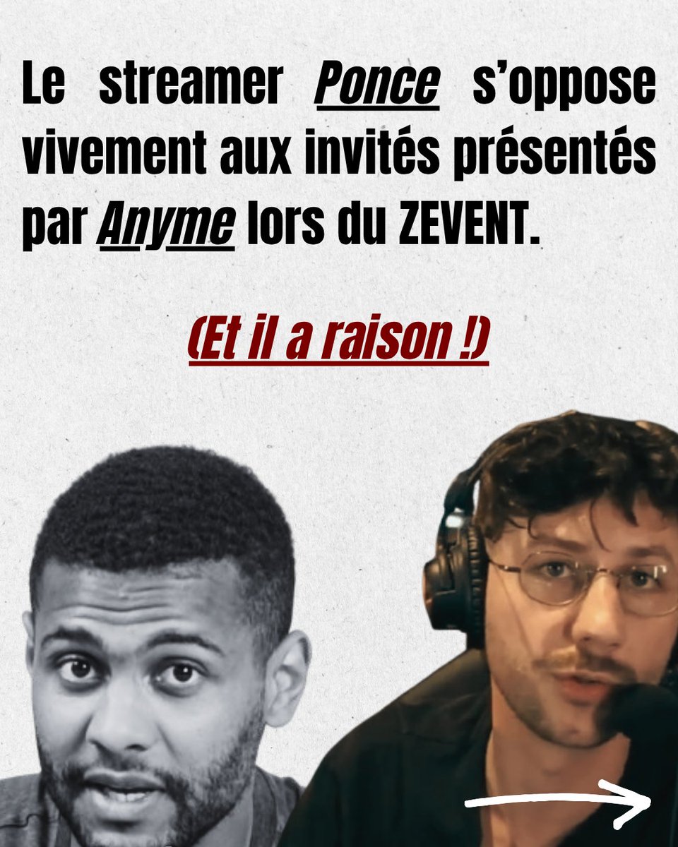 L_Wcrdt's tweet photo. Drama Ponce - Anyme/Yomi Denzel.

Nous apportons notre soutien à Ponce face aux attaques subies.

[1/9] ⬇️ https://t.co/Zfftp21VJZ