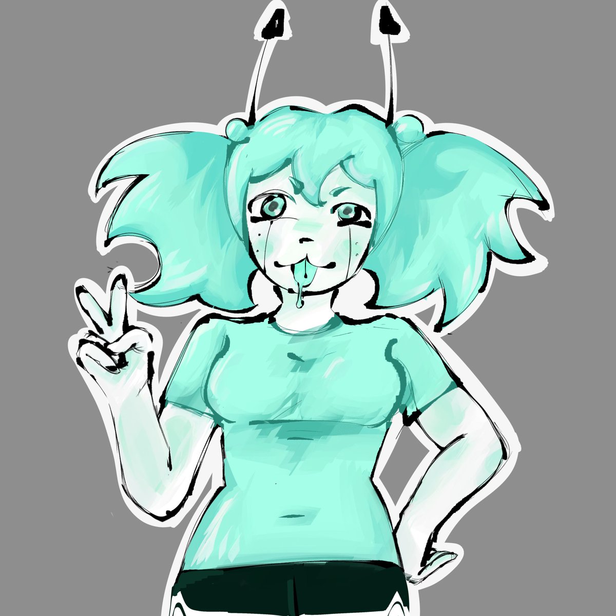 Kidajrr's tweet photo. #oc #ocart 

haven’t drawn them in a while https://t.co/NYxLzkNLhj