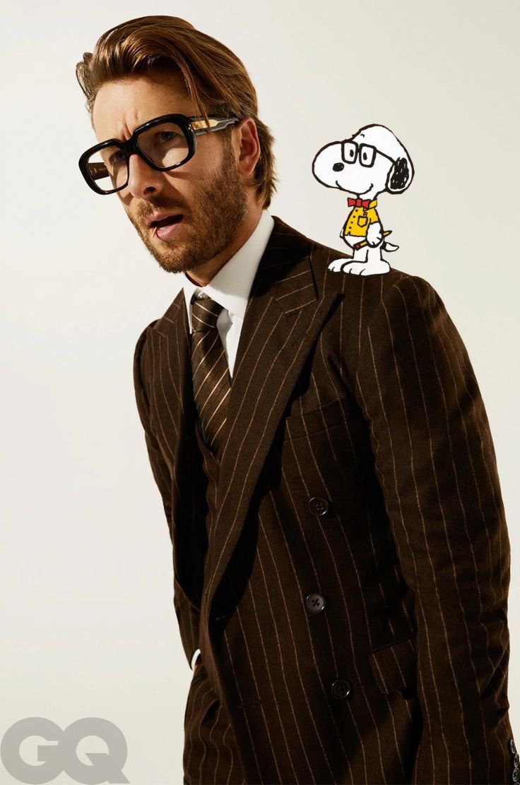 glenoopy's tweet photo. glen + snoopy are ready for a premiere night! https://t.co/8caIZpGUNA