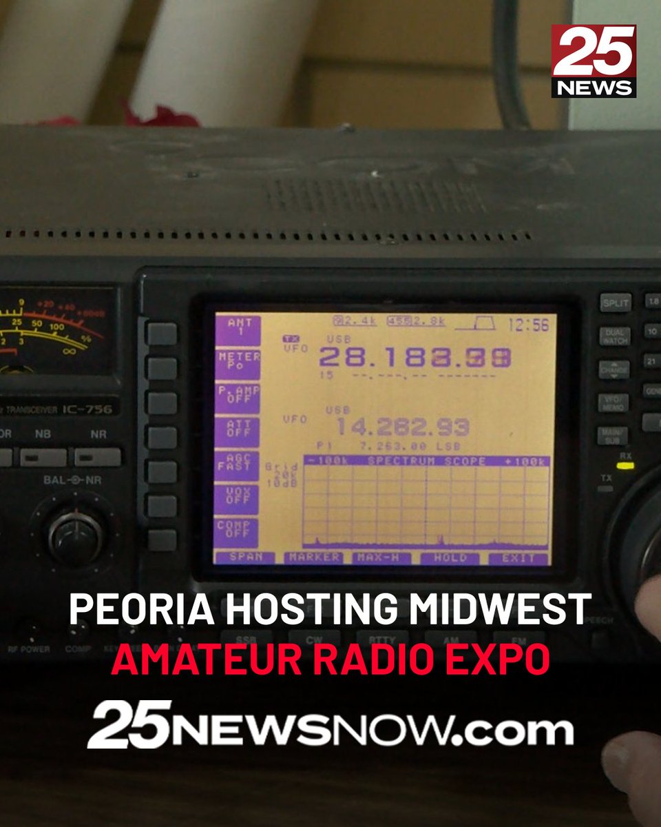 25NewsWEEK's tweet photo. Amateur radio operators in the Peoria area are set to host Midwest Superfest Sept. 19-20.

https://t.co/dyfCgfkw7e https://t.co/dyfCgfkw7e https://t.co/eIAwDfae4k
