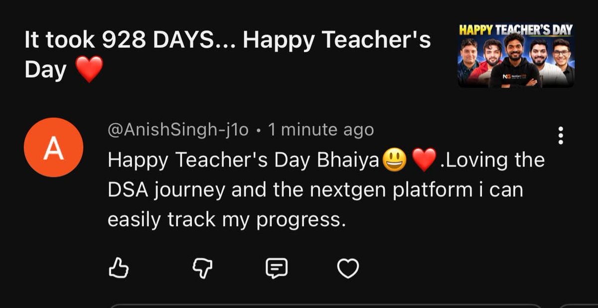 ctobhaiya's tweet photo. 📌Track your DSA journey, stay consistent, and build confidence with NextGen CTO.

Start learning, track your progress, and stay on top of your DSA practice.

👉🏻 Join now: https://t.co/RtxEtWkAoO https://t.co/vkoomjqNd2