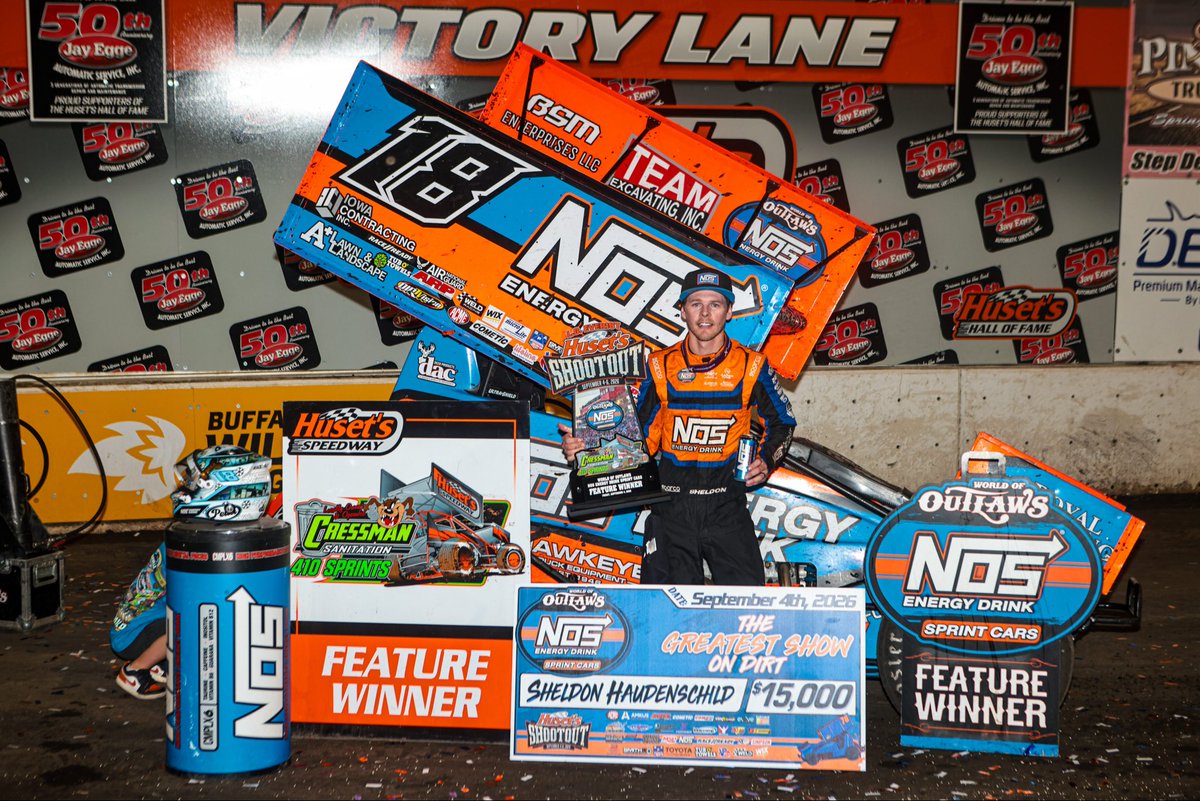 NosEnergyDrink's tweet photo. #TeamNOS Podium Recap:

@SheldonHaud had his 9th trip to VL on Friday at Huset’s Speedway, and went straight back to the podium for a 3rd place finish on Saturday.
 
@ShaneGolobic battled it out and finished 2nd at Calistoga Speedway on Saturday.
 
@ColbyCopeland24 took a trip to VL at Calistoga Speedway on Sunday.
 
@Nick_Hoffman2 set the tone at the Big E with a W before The World 100. 

#NOSEnergy // #GetAfterIt
