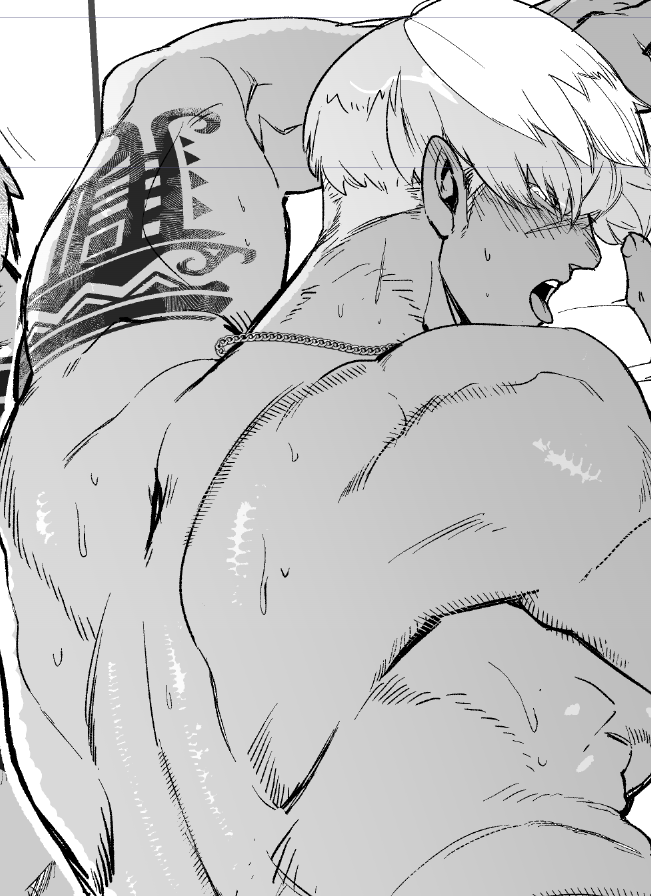 jamvlube_FF14's tweet photo. 🔞進捗　むちむち https://t.co/oSJXIe4cD4