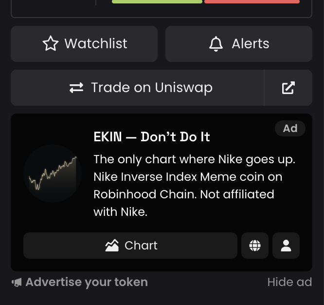 ekinindex's tweet photo. @dexscreener Token Advertising has been set up!
along with today's integration of @rokha_agent's Ad services, I've set up another source.

More attention will be directed towards are project in the coming days. Another cook! 🫡
$EKIN https://t.co/H9R4Hknm27