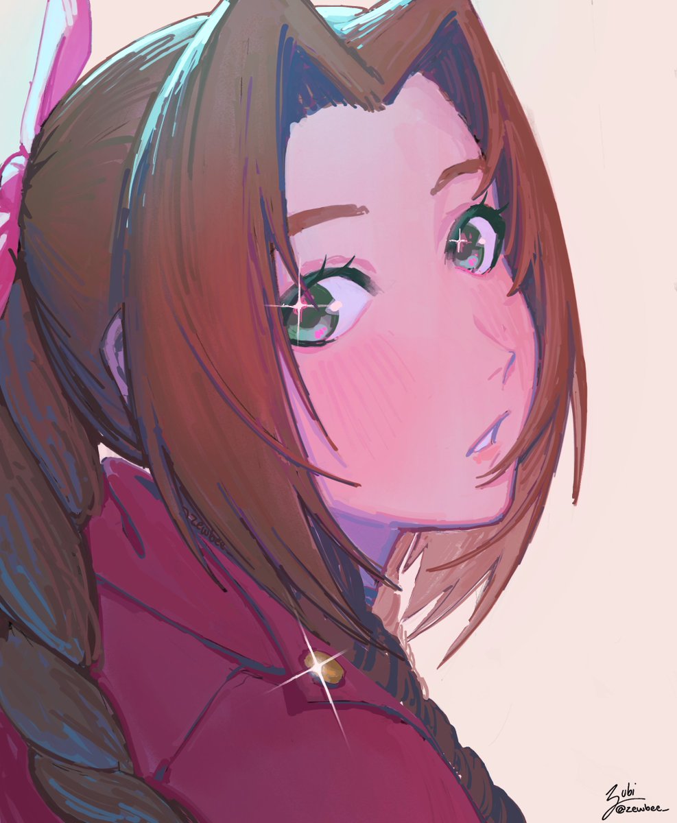 zewbee_'s tweet photo. aerith gainsborough 🌸 https://t.co/teiNKUjddk