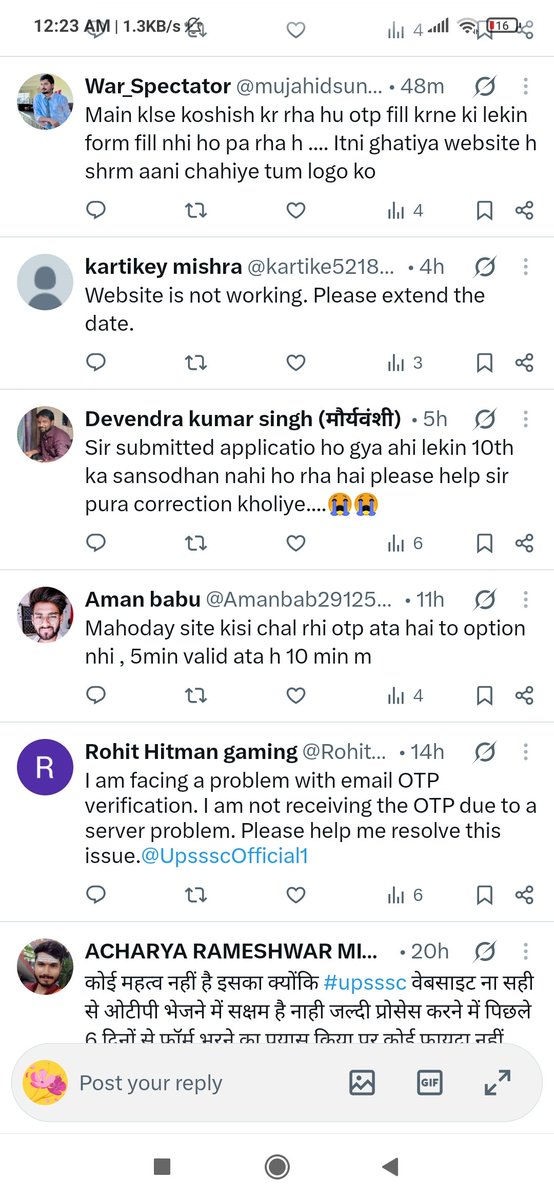 bgmi5161's tweet photo. @UpssscOfficial1 Sirf gareeb baccho ka soshan karo jo berozgar hai aur ek permanent sarkari Naukri chahte hai . Ek website toh dhang se chalwa lete 5000 crore sab chunav prachar mein hi lagana hai aur influencer ko kharidna hai https://t.co/GIBCpI2xEC