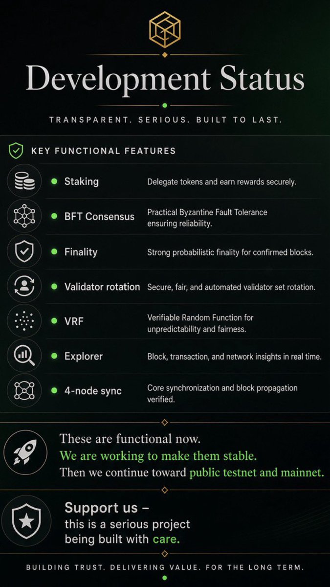 aethofficial's tweet photo. Core features ✅
Stabilizing now.
Testnet → Mainnet next.
Support the build 🚀

#Aeth #Crypto #Blockchain #Community https://t.co/S2BD5tSYi6